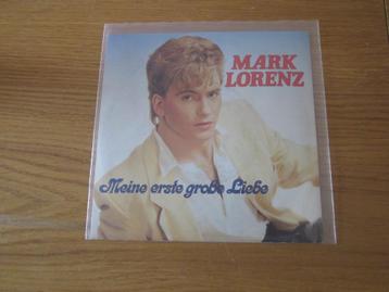 Mark Lorenz - Meine Erste Große Liebe 1987 Duitsland Single beschikbaar voor biedingen