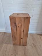 Houten sokkel / pilaar / zuil, Huis en Inrichting, Woonaccessoires | Zuilen en Pilaren, Ophalen, Zo goed als nieuw
