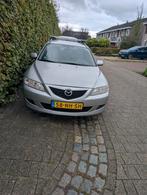 Mazda 6 1.8 Sportbreak Exclusive 2003 Grijs, Auto's, Voorwielaandrijving, 65 €/maand, 4 cilinders, Origineel Nederlands