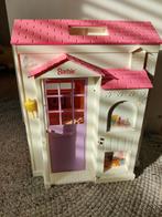 Inklapbaar barbiehuis, Kinderen en Baby's, Speelgoed | Poppenhuizen, Ophalen, Gebruikt, Poppenhuis