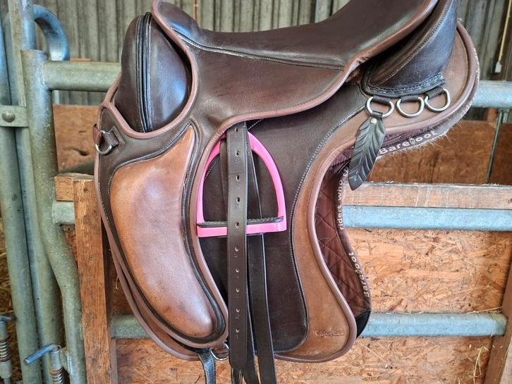 Barefoot Barrydale zadel maat 2, Dieren en Toebehoren, Paarden en Pony's | Zadels, Gebruikt, Dressuur, Ophalen of Verzenden