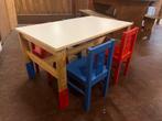 2x kindertafel met 4 stoelen per tafel, Kinderen en Baby's, Kinderkamer | Tafels en Stoelen, Gebruikt, Tafel(s) en Stoel(en), Ophalen