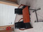 Te koop bedtafel en stoeltafel, Ophalen, Zo goed als nieuw, Rechthoekig, Minder dan 55 cm