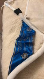 Wollen onderdeken merino lams wol, Wit, Tweepersoons, Ophalen of Verzenden, Deken of Dekbed