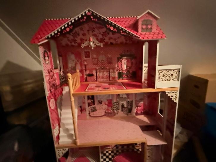 Kidkraft Amelia Poppenhuis - Groot & Mooi!, Kinderen en Baby's, Speelgoed | Poppenhuizen, Gebruikt, Poppenhuis, Ophalen