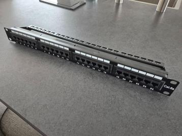 Patchpaneel cat 6a 24 porten 19 inch  beschikbaar voor biedingen