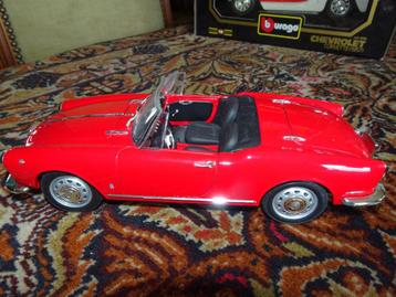 ALFA ROMEO GUILIETTA SPYDER 1959 MERK RICO 1;18 beschikbaar voor biedingen