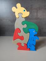 vintage SPINDLER VINYL DIEREN PUZZEL made in WESTERN GARMANY, Ophalen of Verzenden