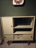 Vintage  mid-century highboard  kast, Ophalen, Zo goed als nieuw