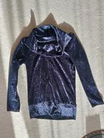 Blauwe Velvet Top - Maat S, Kleding | Dames, Gelegenheidskleding, Maat 38/40 (M), Overige typen, Blauw, Ophalen of Verzenden
