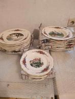 service Sarreguemines Obernai France, Verzenden, Glas, Overige stijlen, Bord(en)