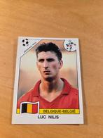 Panini Italia 90 - Luc Nilis, Ophalen of Verzenden, Zo goed als nieuw, Buitenlandse clubs, Poster, Plaatje of Sticker
