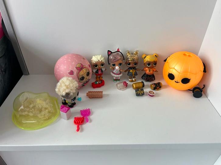 LOL Surprise Poppen Set, Kinderen en Baby's, Speelgoed | Poppen, Zo goed als nieuw, Babypop, Ophalen of Verzenden