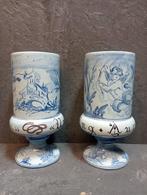 Ernam-Albisola Italië Handwerk apothekers vazen, Antiek en Kunst, Ophalen of Verzenden