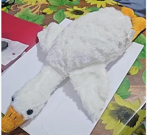 Pluche gans ongeveer 40 CM, Kinderen en Baby's, Speelgoed | Knuffels en Pluche, Nieuw, Overige typen, Verzenden