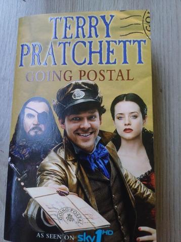 Terry Pratchett - going postal, signed and stamped