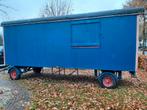 2x schaftwagen snelverkeer pipowagen 6 m. B&B camping keet, Ophalen of Verzenden, Gebruikt