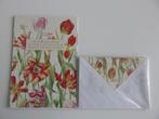 Janneke Brinkman Salentijn schrijfpapier, briefpapier tulpen, Diversen, Schrijfwaren, Ophalen of Verzenden, Zo goed als nieuw