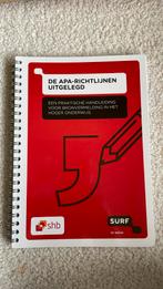 Elleke Schouwenaar - De APA-richtlijnen uitgelegd, Zo goed als nieuw, Nederlands, Overige niveaus, Elleke Schouwenaar; Arjan Doolaar; Annelies Kuijten; Jurgen M...