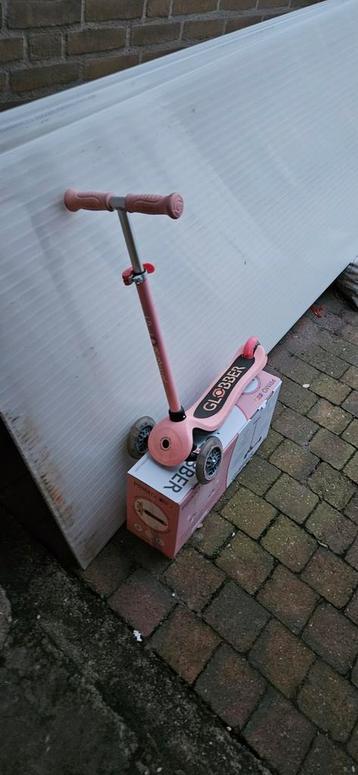 Roze Step voor Meisjes - Globber Primo Lights beschikbaar voor biedingen