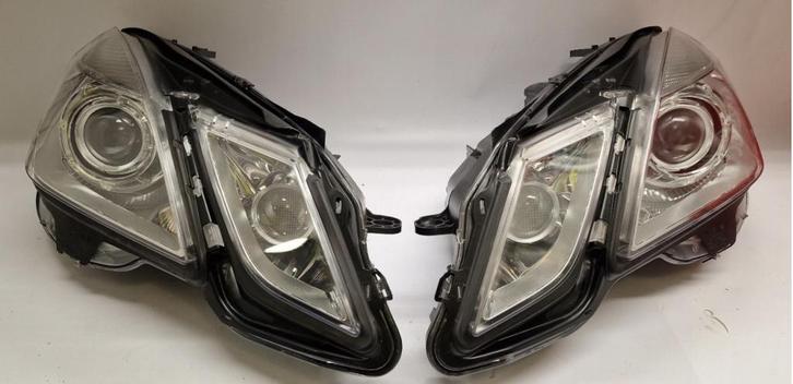 Mercedes W212 E xenon koplamp links rechts, Auto-onderdelen, Verlichting, Mercedes-Benz, Gebruikt, Ophalen of Verzenden