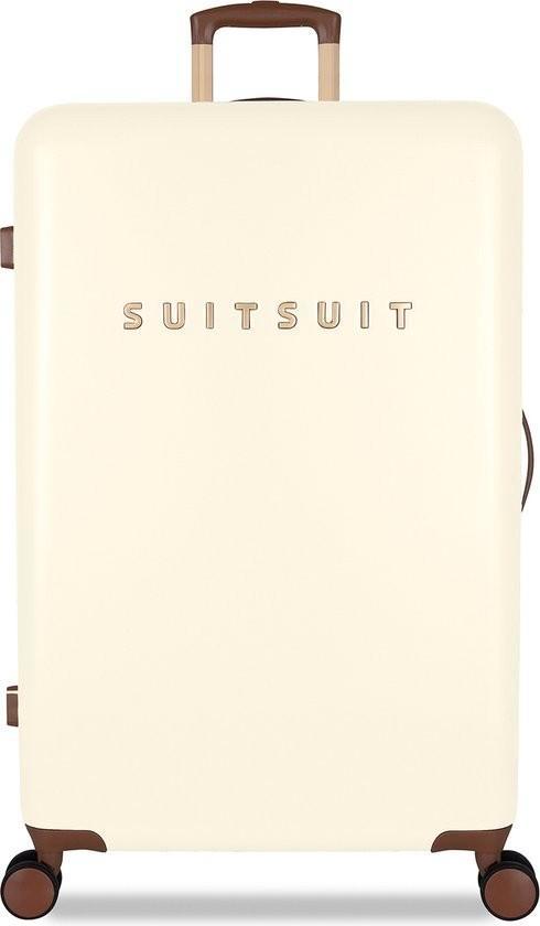 ✅NIEUW✅ SUITSUIT Fab Seventies koffer 76 cm | Antique White, Sieraden, Tassen en Uiterlijk, Koffers, Nieuw, Hard kunststof, 70 cm of meer