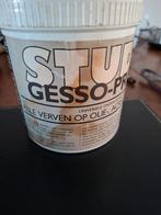 Gesso om een schilderij opnieuw te kunnen beschilderen., Hobby en Vrije tijd, Ophalen, Gebruikt, Overige typen