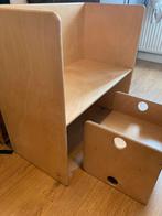 Houten tafel met stoeltje (Van Dyck), Kinderen en Baby's, Kinderkamer | Tafels en Stoelen, Ophalen, Gebruikt, Tafel(s) en Stoel(en)