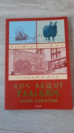 Ars Aequi Taalgids voor juristen, Ophalen of Verzenden, E. Tiggeler