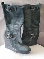 HOGAN laarzen maat 40,5, Ophalen of Verzenden, Zo goed als nieuw, Groen, Hoge laarzen