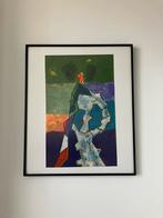 Schilderij modern in lijst, Ophalen