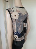 Frapp vintage gilet wol maat 40 landschap, Kleding | Dames, Maat 38/40 (M), Frapp, Ophalen of Verzenden, Zo goed als nieuw