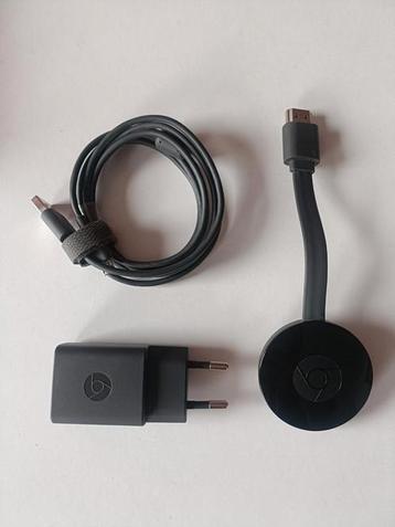 Google Chromecast incl kabel en voeding | HD beschikbaar voor biedingen