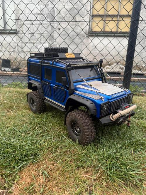 Traxxas trx4 defender, Hobby en Vrije tijd, Modelbouw | Radiografisch | Overige, Zo goed als nieuw, Ophalen