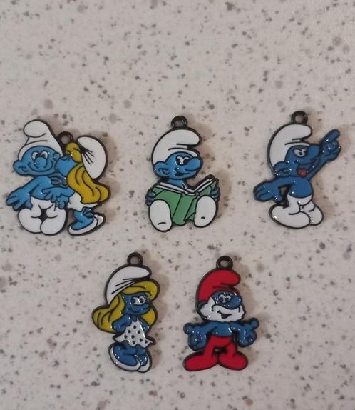 Smurfen bedels metaal (2) "nieuw", Hobby en Vrije tijd, Kralen en Sieraden maken, Nieuw, Bedel, Ophalen of Verzenden