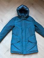 Woolrich Polar High Collar Parka – Petrol Blue / Blauw, Kleding | Heren, Blauw, Ophalen of Verzenden, Zo goed als nieuw, Woolrich