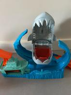 Hot wheels haai baan, Kinderen en Baby's, Speelgoed | Racebanen, Ophalen of Verzenden, Zo goed als nieuw, Handmatig, Hot Wheels