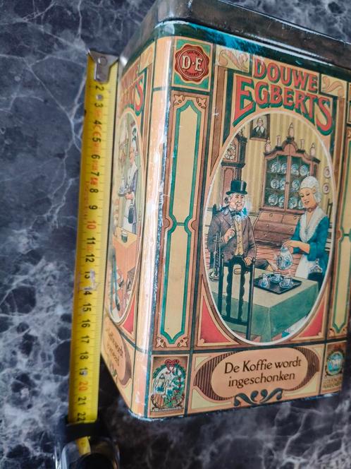 Vintage Douwe Egberts Koffieblik, Antiek en Kunst, Antiek | Keukenbenodigdheden, Ophalen