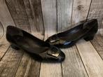 Zgan Perlato leren lak pumps (Maat 41), Pumps, Verzenden, Zwart, Zo goed als nieuw