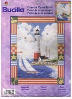 Borduurpakket American Lighthouse, Ophalen of Verzenden, Nieuw, Borduurpakket