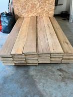 Eiken houten vloer lamelparket +/-35m2 1.5cm 19cm, 180cm, Zo goed als nieuw, 10 m² of meer, 10 tot 30 cm, Hout