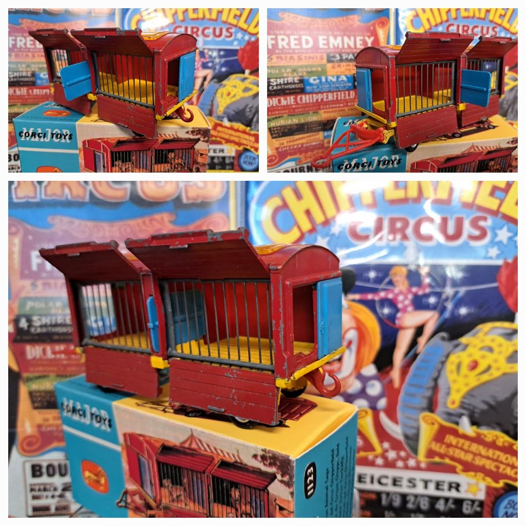 Corgi no. 1123 Chipperfields Animal Cauge (1) 1/43, Verzenden, Zo goed als nieuw, Tractor of Landbouw, Corgi