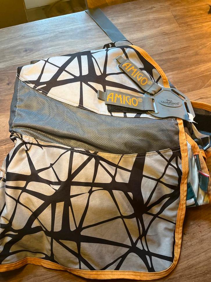 AMIGO CAMOFLY VLIEGENDEKEN 6.3, Dieren en Toebehoren, Paarden en Pony's | Dekens en Dekjes, Zo goed als nieuw, Deken, Ophalen of Verzenden