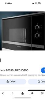 Siemens BF550LMR0 25 liter. Magtron inbouw nieuwe, Witgoed en Apparatuur, Magnetrons, Ophalen of Verzenden, Zo goed als nieuw