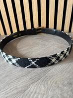 Burberry ceintuur/riem orgineel  leer gecombineerd met stof, Kleding | Dames, Riemen en Ceinturen, 3 tot 5 cm, Verzenden, 90 tot 100 cm