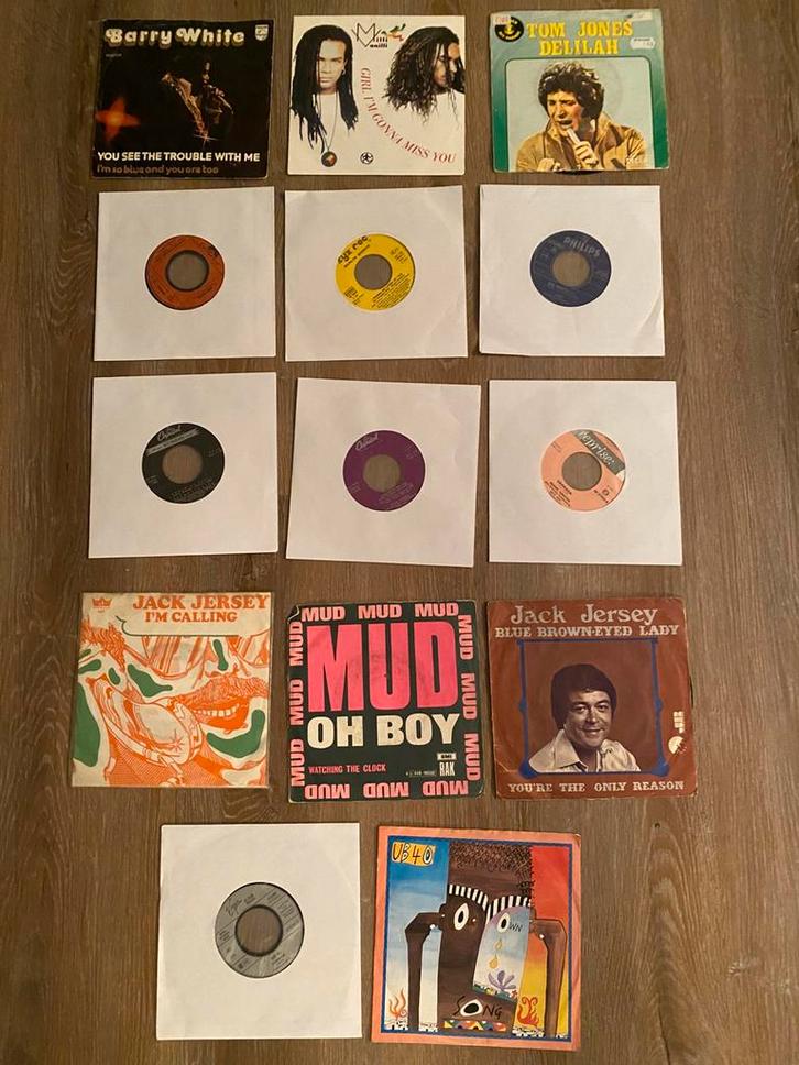 Diverse singles, Cd's en Dvd's, Vinyl Singles, Gebruikt, Pop, Ophalen of Verzenden