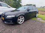 New APK Audi A4 1.8 Tfsi 118KW Avant Multitronic 2008 Zwart, 4 cilinders, 160 pk, A4, Zwart