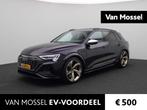 Audi Q8 e-tron S quattro SQ8 115 kWh Navigatie | Camera | Le, Auto's, Audi, Automaat, 2625 kg, 1800 kg, Zwart
