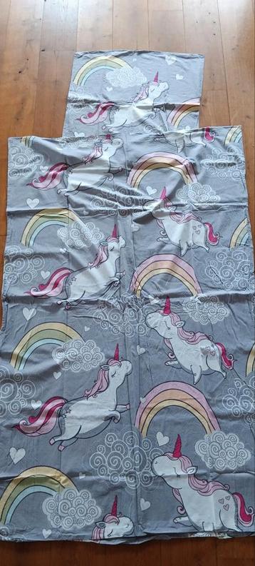 Dekbedovertrek eenhoorn / unicorn, eenpersoonsbed, ZGAN beschikbaar voor biedingen