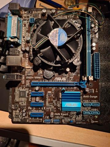 moederbord asus p8h61-M LX met processor i3 3220 4GB beschikbaar voor biedingen
